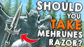 Should You Take Mehrunes' Razor? | Hardest Decisions in Skyrim | Elder Scrolls Lore