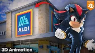 Shadow Shops at ALDI | 3D Animation