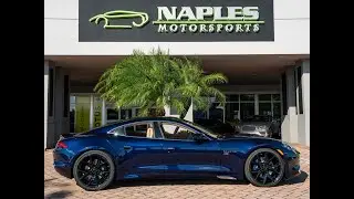 The sleek Bodega Bay Blue finish on the new 2020 Karma Revero GT