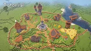 I Built a Medieval Village in Minecraft | Tutorial
