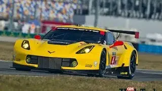 Corvette Racing C7.Rs at 24 Hours of Daytona 2014