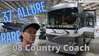 Country Coach Allure 2008 года, 37 футов, очень редкая модель. Потрясающий экземпляр. Один из люб...