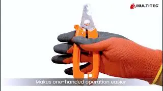 MULTITEC 160-B Stainless Steel Wire Stripper & Cutter