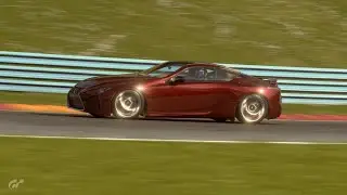 Gran Turismo 7 - Watkins Glen - Lexus LC500 - Lap time challenge