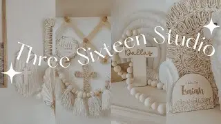 Boho Nursery Decor | Neutral Boho Decor | Three Sixteen Studio