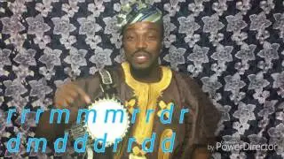 How to Play the Yoruba proverbs on the Talking drum using the diactiric marks.