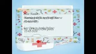 Aiims Recruitment 2020 for Nursing Officer (Staff Nurse (Grade-II))