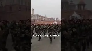 Brave Soldiers on Rajpath 26 January Republic Day Parade Rehearsal | Royal Soldier 🇮🇳