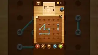line puzzle string art Maple level 4