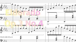 Eldorado Op.3 No.4  #piano #자작곡 