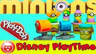 MINION Play Doh Stamp & Roll Set with Despicable Me Minions Playdough
