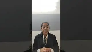 #Edujunior public Speaking Contest 2025 || Aaradhya Bajpai  || Grade 8th || The Manthan School
