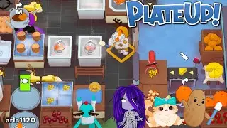 Burger Blasters! Trio Burgers with esaclys and SheBanshee! PlateUp!