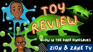 TOY REVIEW #2 | Glow in the dark dinosaurs 🦕