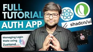 27.Managing Login State using Zustand | Complete Tutorial | Auth App using React and Spring Boot