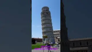 The beautiful Tower of Pisa Tuscany Italy