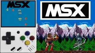 MSX Games Miyoo Mini - Jogos do Computador MSX no Videogame Port&aacute;til