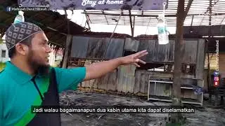 Penjelasan Mudir berkenaan musibah kebakaran Kafe Al-Hikmah (credit: Dakwah Unlimited)