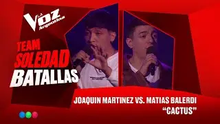 Joaqu&iacute;n Mart&iacute;nez vs. Mat&iacute;as Balerdi - &ldquo;Cactus&rdquo; - Batallas - La Voz Argentina 2025