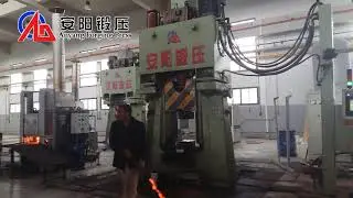 How to manufacture military product on hot forging hammer?