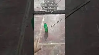Plastic Sheet Vs Tape on Slab Shuttering/ Plywood Vs Wooden Plank #shuttering #formwork #centing