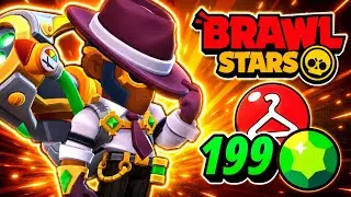 EU COMPREI A NOVA SKIN DO BROCK MANDACHUVA DE 199 GEMAS NO BRAWL STARS!!!