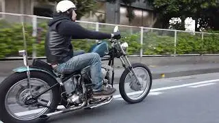 Rindin` 1966 Genny Shovel Chopper