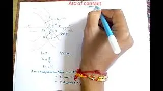 Arc of contact concept, definition & derivation