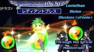 【DFFOO JP】Leviathan Divine Illusions, the Lyrical Maelstrom! Rydia LD and Zack BT+ debut!