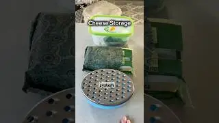 Пищевая пленка не нужна. Простая, экологичная система хранения сыра, которая экономит мне деньги 🧀💸