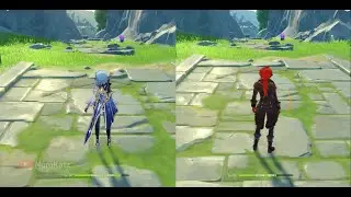 Eula Normal Attack Speed vs The Other Claymore Normal Attack Speed Comparison - Genshin Impact
