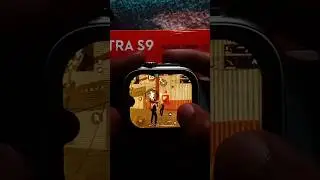 s9 ultra smartwatch ⚡ Android 🔥 Handcam freefire 😀 game play #shorts #watch #trending