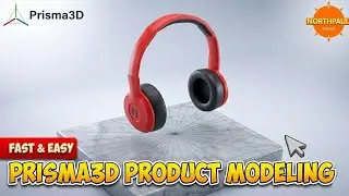 HOW TO CREATE 3D HEADPHONES IN PRISMA3D | PRODUCT MODELING TUTORIAL