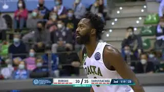 Hereda San Pablo Burgos - Dar&uuml;şşafaka 68-80: Gabriel Olaseni (14 points)