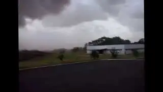 Temporal com Tornado Fenómeno Incrivel