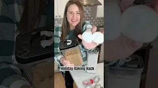 Holiday Baking Hack You Need To Try #Shorts #HolidayBaking #LifeHack #ChristmasCookies