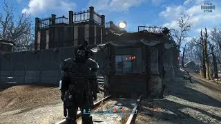 Fallout 4 Станция Оберленд  Моё мини поселение.