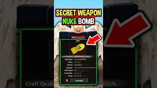 SECRET NUKE WEAPON in The Forge Roblox