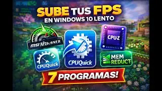 7 Programas para Aumentar los FPS en Windows 10 | PC Lenta