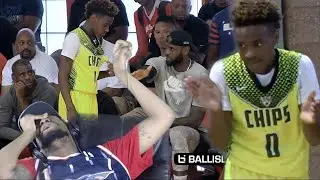 THE GOAT COACHING THE PROPHECY! LEBRON JAMES COACHES SON LEBRON JR REACTION!