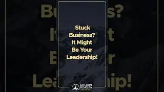Stuck Business? It Might Be Your Leadership!