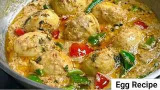 Egg Corma Recipe|| Egg recipe || #cooking #recipe #eggrecipe #viralvideo @sumaiyacooking09 