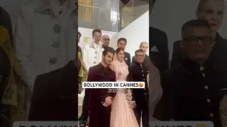 Janhvi Kapoor Along with Ishaan Khatter & Karan Johar at Cannes Film Festival 2025