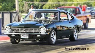COYOTE SWAPPED '71 MAVERICK! OLD CLASSIC MODERN POWER! 5.0 GEN 1 ENGINE! BYRON!