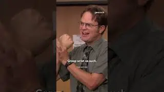 Dwight Beats Himself Up - The Office US