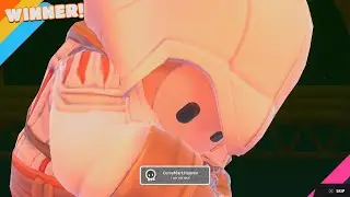 Fall Guys Fabulous Feast Fame Pass - Solo Win!