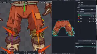 Rigging of Jack-O-Scarecrow Mashup in Dragonbones Part 2 (Timelapse)