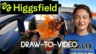 Higgsfield AI Draw To Video with Abigail