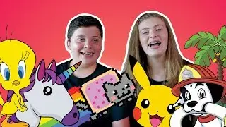 PANCAKE ART CHALLENGE & How To Make Pokemon, Nyan Cat, & Unicorn DIY Art | Funny Food Videos