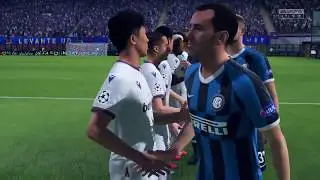 FIFA 20 UCL 2020 Fixt 2 INTER vs LEVANTE First Half